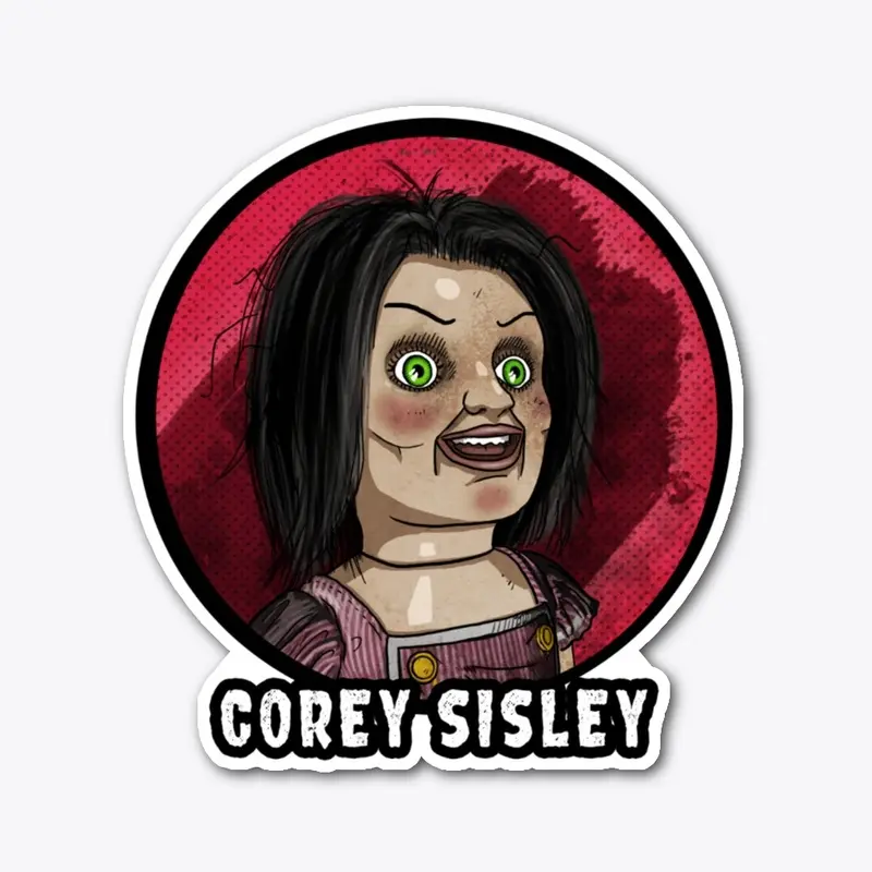 Horror Legends - Corey Sisley sticker